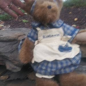 Large Muffin B Bluebeary Boyds Bear